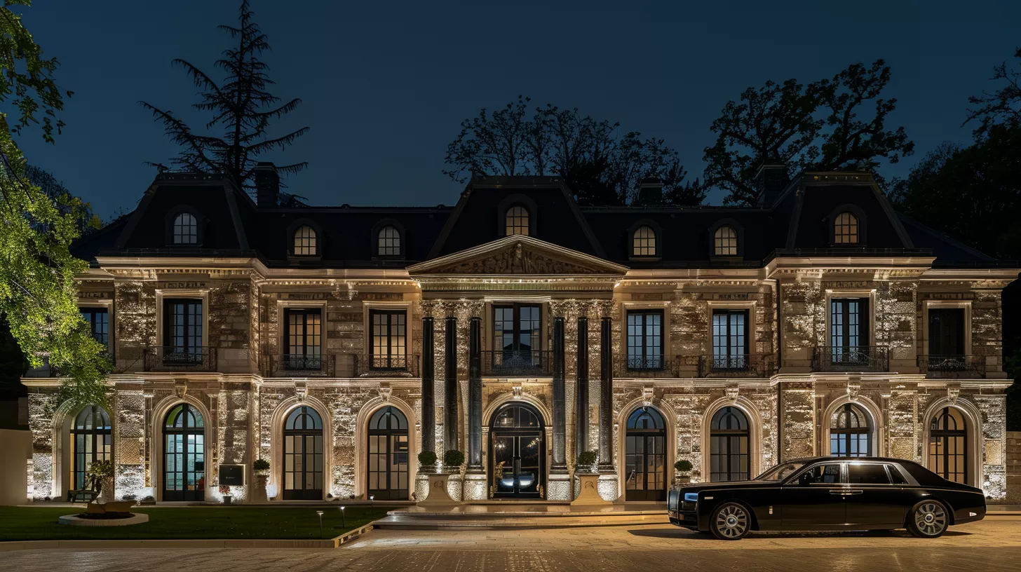 تشطيب فيلا تسليم مفتاح في جدة 2026 – واجهة كلاسيك فاخرة